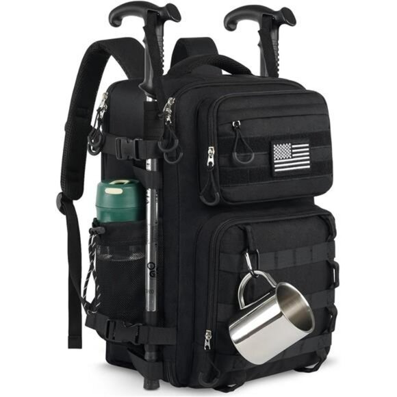 25L Tactical Backpack Military Molle Bug Out Bag Hiking Camping Travel Gear - Picture 1 of 8